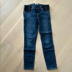 Women's Maternity Blue Jeans